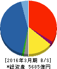東海東京フィナンシャル・ホールディングス 貸借対照表 2016年3月期 東海東京フィナンシャル・ホールディングス 貸借対照表 2016年3月期