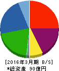 ビジネス・ワンホールディングス 貸借対照表 2016年3月期 ビジネス・ワンホールディングス 貸借対照表 2016年3月期