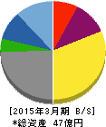 銀座山形屋 貸借対照表 2015年3月期 銀座山形屋 貸借対照表 2015年3月期