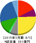 桑山 貸借対照表 2015年3月期 桑山 貸借対照表 2015年3月期