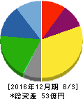 太洋工業 貸借対照表 2016年12月期 太洋工業 貸借対照表 2016年12月期