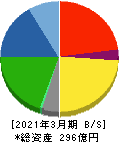 竹田ｉＰホールディングス 貸借対照表 2021年3月期