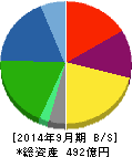 シミックホールディングス 貸借対照表 2014年9月期 シミックホールディングス 貸借対照表 2014年9月期