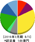 AGS 貸借対照表 2016年3月期 AGS 貸借対照表 2016年3月期