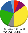イチカワ 貸借対照表 2016年3月期 イチカワ 貸借対照表 2016年3月期