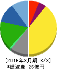 ワットマン 貸借対照表 2016年3月期 ワットマン 貸借対照表 2016年3月期