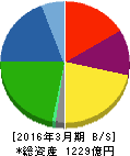 大同メタル工業 貸借対照表 2016年3月期 大同メタル工業 貸借対照表 2016年3月期