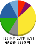 ソルコム 貸借対照表 2015年12月期 ソルコム 貸借対照表 2015年12月期