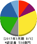 保土谷化学工業 貸借対照表 2017年3月期 保土谷化学工業 貸借対照表 2017年3月期