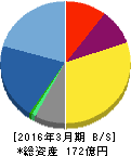 NCS&A 貸借対照表 2016年3月期 NCS&A 貸借対照表 2016年3月期