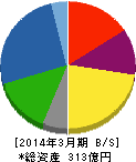 新田ゼラチン 貸借対照表 2014年3月期 新田ゼラチン 貸借対照表 2014年3月期