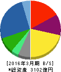 三和ホールディングス 貸借対照表 2016年3月期 三和ホールディングス 貸借対照表 2016年3月期