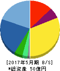 インターアクション 貸借対照表 2017年5月期 インターアクション 貸借対照表 2017年5月期