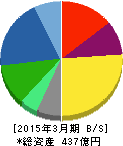 サクサホールディングス 貸借対照表 2015年3月期 サクサホールディングス 貸借対照表 2015年3月期