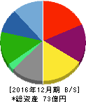 アルテサロンホールディングス 貸借対照表 2016年12月期 アルテサロンホールディングス 貸借対照表 2016年12月期