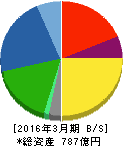 フェローテックホールディングス 貸借対照表 2016年3月期 フェローテックホールディングス 貸借対照表 2016年3月期