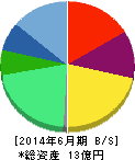 バリューデザイン 貸借対照表 2014年6月期 バリューデザイン 貸借対照表 2014年6月期