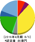 マツモト 貸借対照表 2016年4月期 マツモト 貸借対照表 2016年4月期