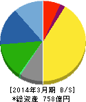 パイオラックス 貸借対照表 2014年3月期 パイオラックス 貸借対照表 2014年3月期