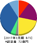 イントランス 貸借対照表 2017年3月期 イントランス 貸借対照表 2017年3月期