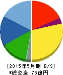 IGポート 貸借対照表 2015年5月期 IGポート 貸借対照表 2015年5月期