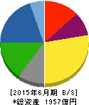 アルペン 貸借対照表 2015年6月期 アルペン 貸借対照表 2015年6月期