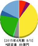 マツモト 貸借対照表 2015年4月期 マツモト 貸借対照表 2015年4月期