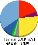 ピーエイ 貸借対照表 2015年12月期 ピーエイ 貸借対照表 2015年12月期