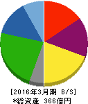 太平洋興発 貸借対照表 2016年3月期 太平洋興発 貸借対照表 2016年3月期