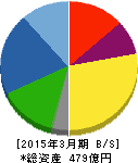 ニチバン 貸借対照表 2015年3月期 ニチバン 貸借対照表 2015年3月期