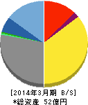 ニッコウトラベル 貸借対照表 2014年3月期 ニッコウトラベル 貸借対照表 2014年3月期