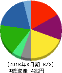三菱ケミカルホールディングス 貸借対照表 2016年3月期 三菱ケミカルホールディングス 貸借対照表 2016年3月期