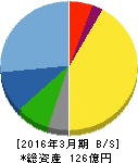 中央紙器工業 貸借対照表 2016年3月期 中央紙器工業 貸借対照表 2016年3月期