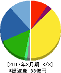 永大化工 貸借対照表 2017年3月期 永大化工 貸借対照表 2017年3月期