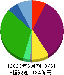 日本ホスピスホールディングス 貸借対照表 2023年6月期
