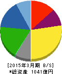 共同印刷 貸借対照表 2015年3月期 共同印刷 貸借対照表 2015年3月期