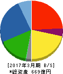 アジアパイルホールディングス 貸借対照表 2017年3月期 アジアパイルホールディングス 貸借対照表 2017年3月期