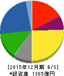 サカタインクス 貸借対照表 2015年12月期 サカタインクス 貸借対照表 2015年12月期