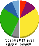 RKB毎日ホールディングス 貸借対照表 2014年3月期 RKB毎日ホールディングス 貸借対照表 2014年3月期