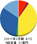 エムティジェネックス 貸借対照表 2017年3月期 エムティジェネックス 貸借対照表 2017年3月期