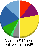 シチズン時計 貸借対照表 2014年3月期 シチズン時計 貸借対照表 2014年3月期