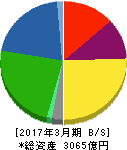 コメリ 貸借対照表 2017年3月期 コメリ 貸借対照表 2017年3月期
