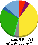 オリエンタルランド 貸借対照表 2016年6月期 オリエンタルランド 貸借対照表 2016年6月期
