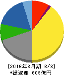 有沢製作所 貸借対照表 2016年3月期 有沢製作所 貸借対照表 2016年3月期