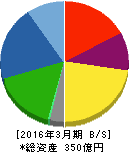 川金ホールディングス 貸借対照表 2016年3月期 川金ホールディングス 貸借対照表 2016年3月期