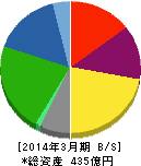 カーリットホールディングス 貸借対照表 2014年3月期 カーリットホールディングス 貸借対照表 2014年3月期