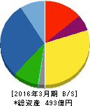 日精樹脂工業 貸借対照表 2016年3月期 日精樹脂工業 貸借対照表 2016年3月期