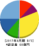 フィット 貸借対照表 2017年4月期 フィット 貸借対照表 2017年4月期