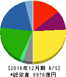 住友ゴム工業 貸借対照表 2016年12月期 住友ゴム工業 貸借対照表 2016年12月期