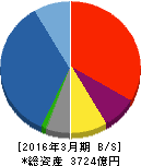 澤田ホールディングス 貸借対照表 2016年3月期 澤田ホールディングス 貸借対照表 2016年3月期